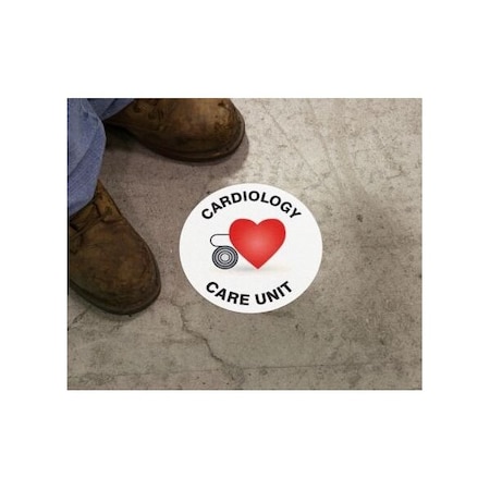 Accuform SLIPGARD FLOOR SIGNS CARDIOLOGY MFS1810 MFS1810